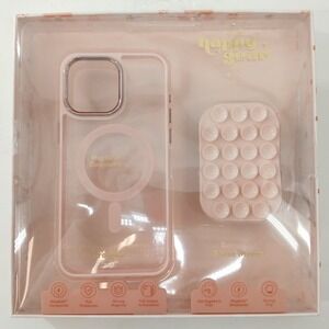Happy Gear iPhone 15 Pro Max Case & Suction Mount Pink MagSafe Compatible